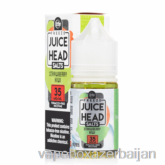 Vape Azerbaijan FREEZE Strawberry Kiwi - Juice Head Salts - 30mL 35mg